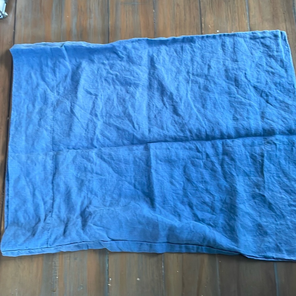 Two standard pillow cases 100% linen - Picture 1 of 3